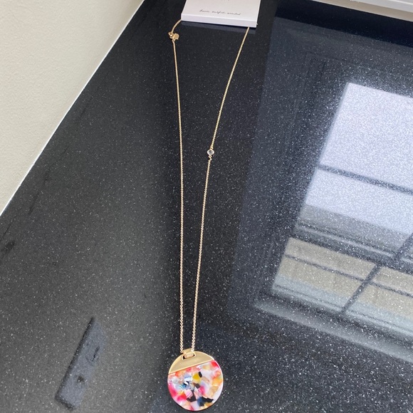 Multicolor long necklace - Picture 2 of 3